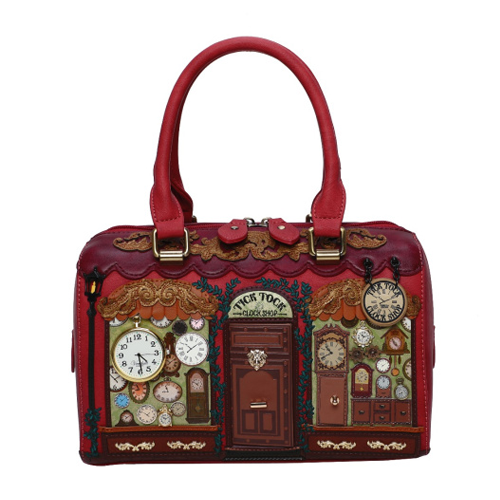 Borsa Speedy Bowler Tick Tock Clock Shop