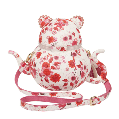 Perfectly Pink Afternoon Tea Bus Kitty Teapot