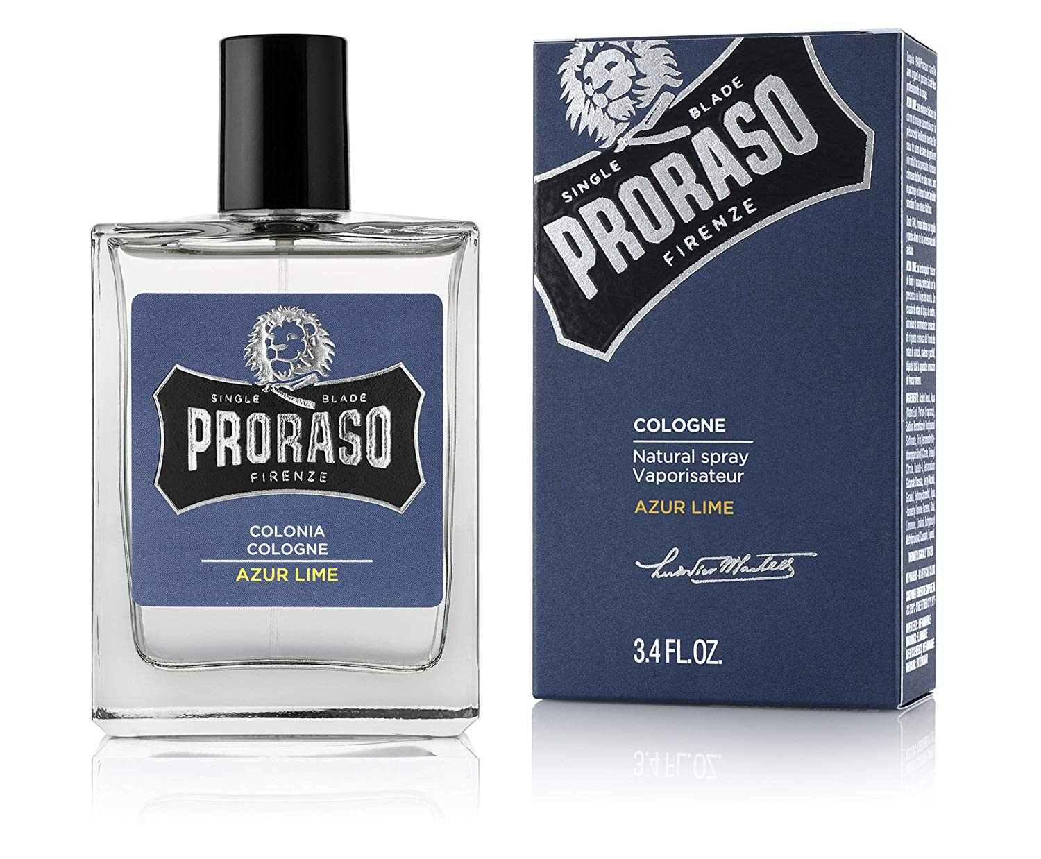 PRORASO EAU DE COLOGNE AZUR LIME 100 ML 