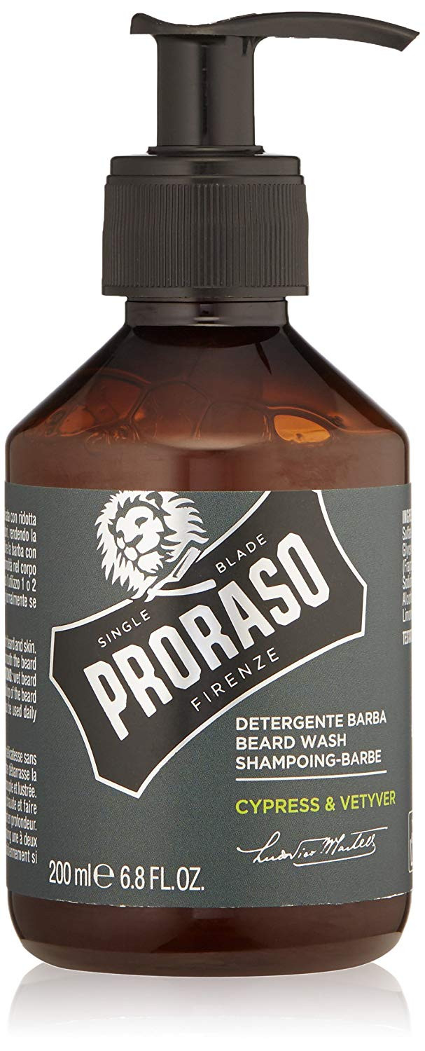 PRORASO DETERGENTE BARBA CYPRESS VETYVER 200ml