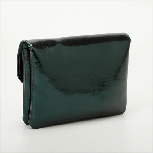 PORTACARTE CON PATTA – VERDE MALACHITE