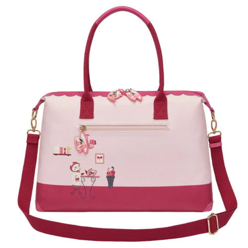 Perfectly Pink Afternoon Tea Bus Bonnie Weekender