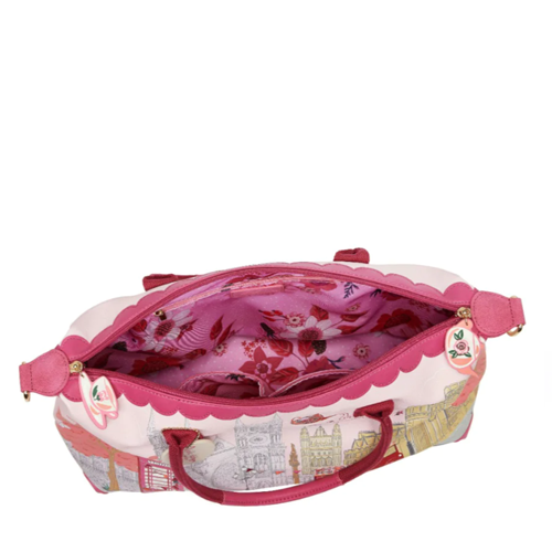 Perfectly Pink Afternoon Tea Bus Bonnie Weekender