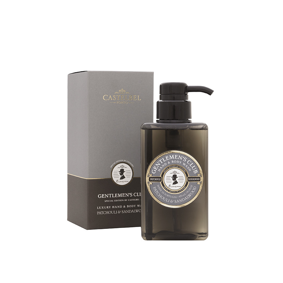 GENTLEMEN'S PATCHOULI E SANDALWOOD BAGNOSCHIUMA E MANI 450ML 