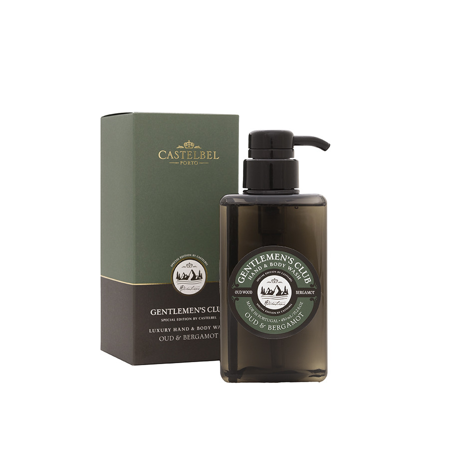 GENTLEMEN'S CLUB OUD E BERGAMOTTO BAGNOSCHIUMA E MANI 450ML