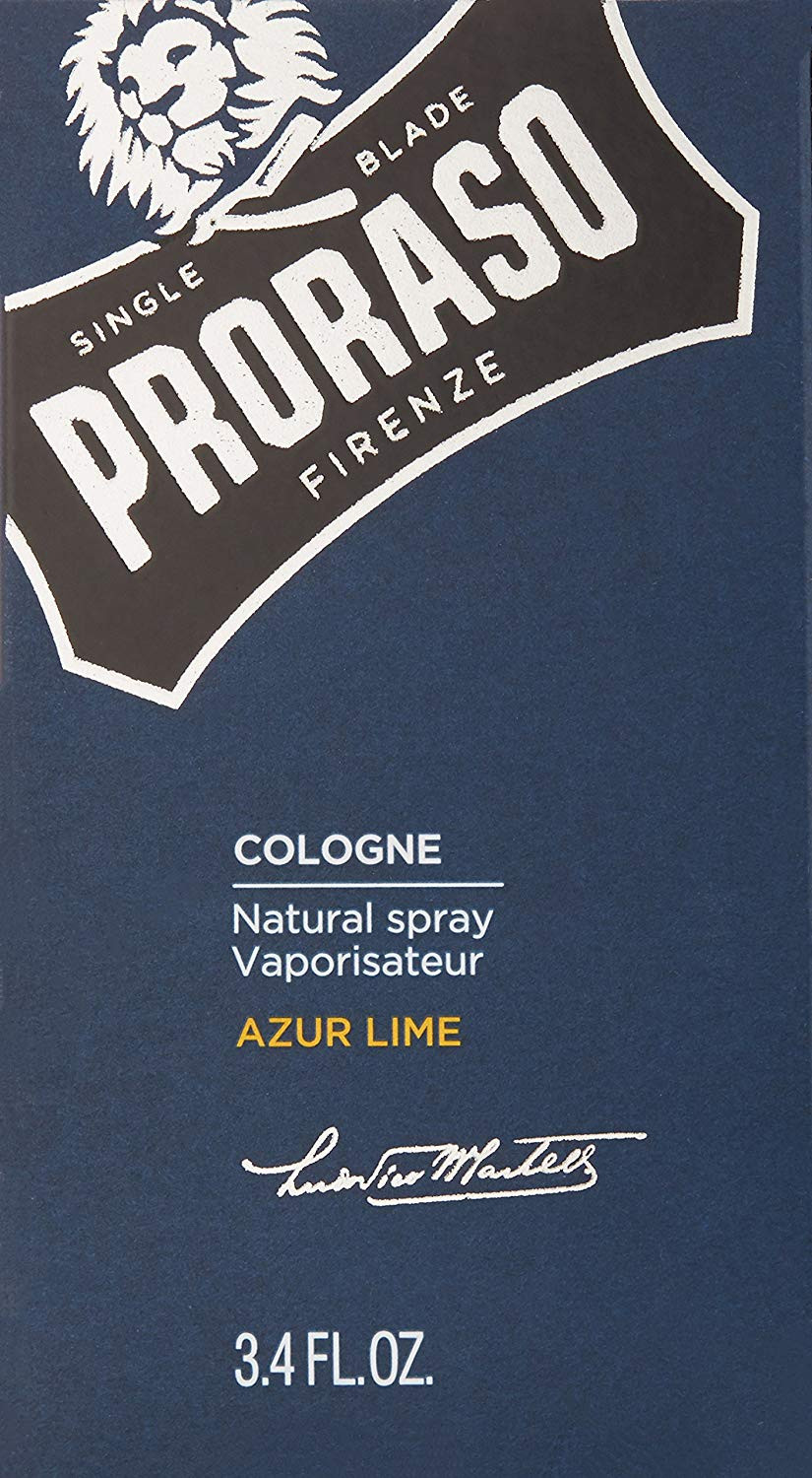 PRORASO EAU DE COLOGNE AZUR LIME 100 ML 