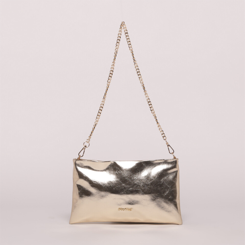 BORSA A BUSTA EFFETTO LAMINATO ORO