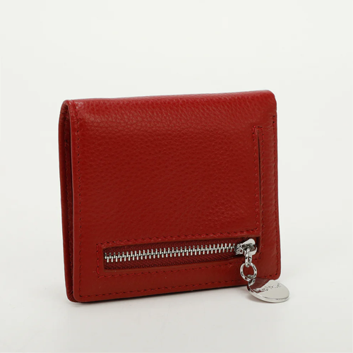 PORTAFOGLIO MEDIO IN PELLE – BORDEAUX