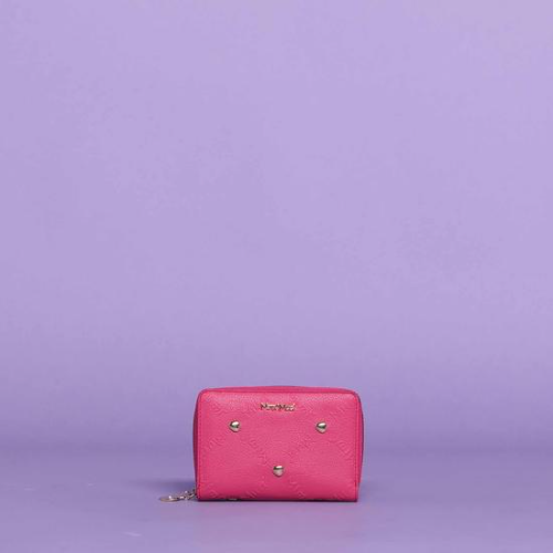 PORTAFOGLIO MEDIO CON TRAMA MIMI MUA Fuxia Mimi Mua Clementi Profumi