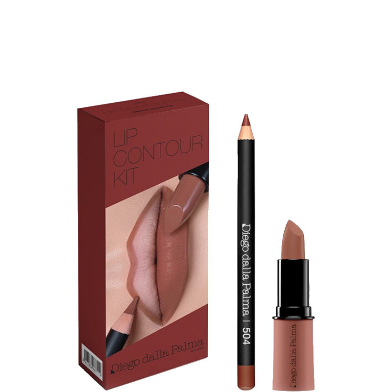 LIP CONTOUR KIT ROSSETTO N.504 + MATITA