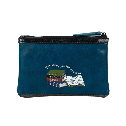 Portamonete Con Zip Between the Covers Bookbinders