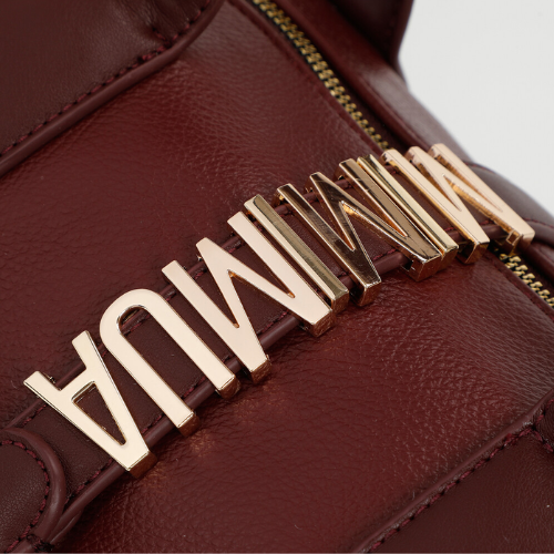BORSA BAULETTO CON LETTERE MIMI-MUA MOSTO
