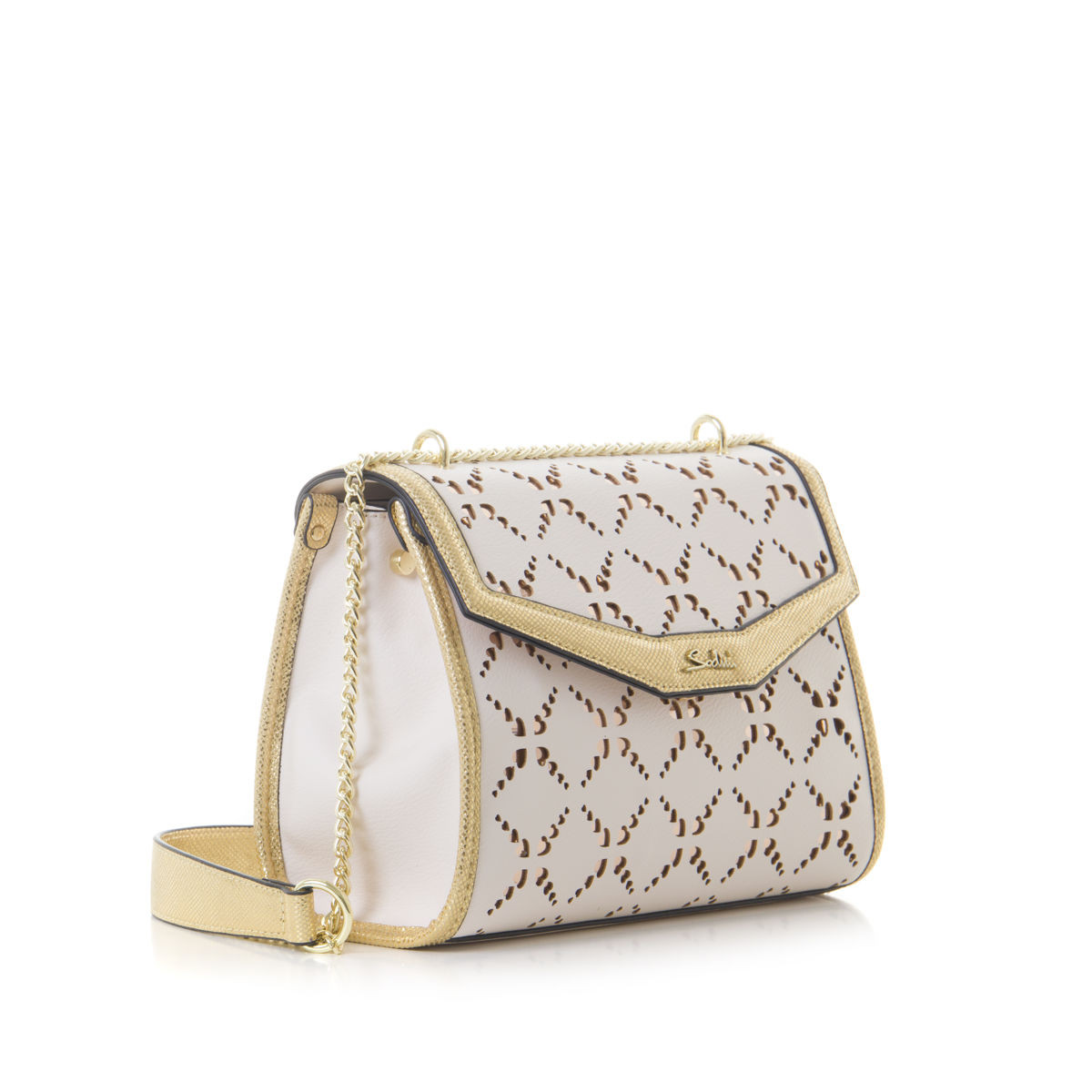 BORSA A TRACOLLA ORO ROSA Sodini Clementi Profumi