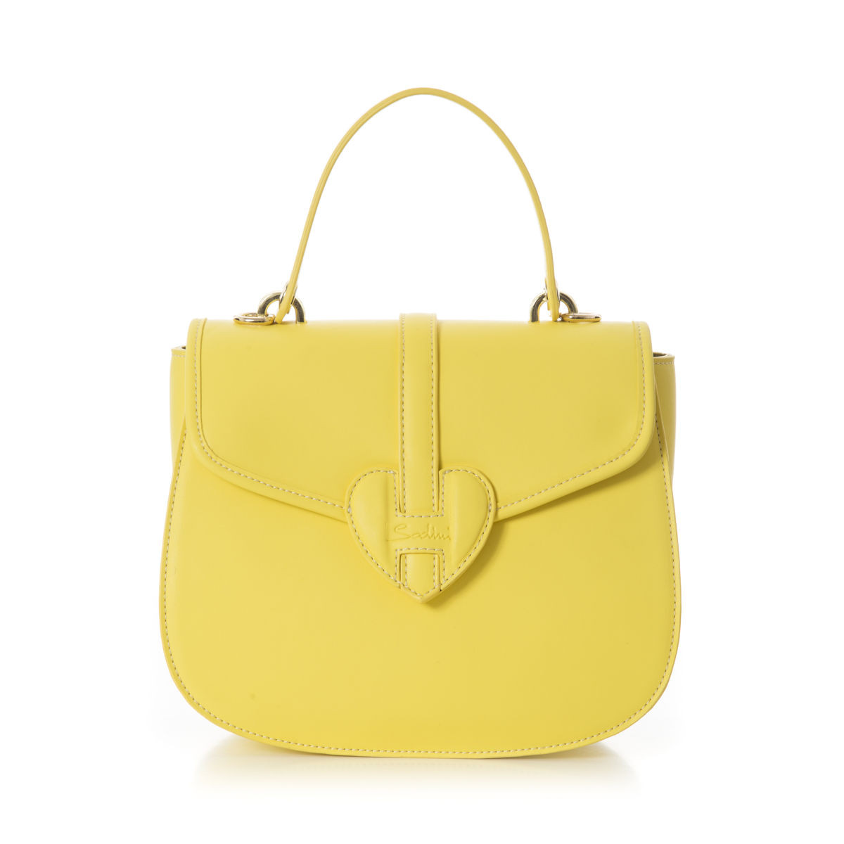 BORSA A MANO GIALLA ART.B18087M