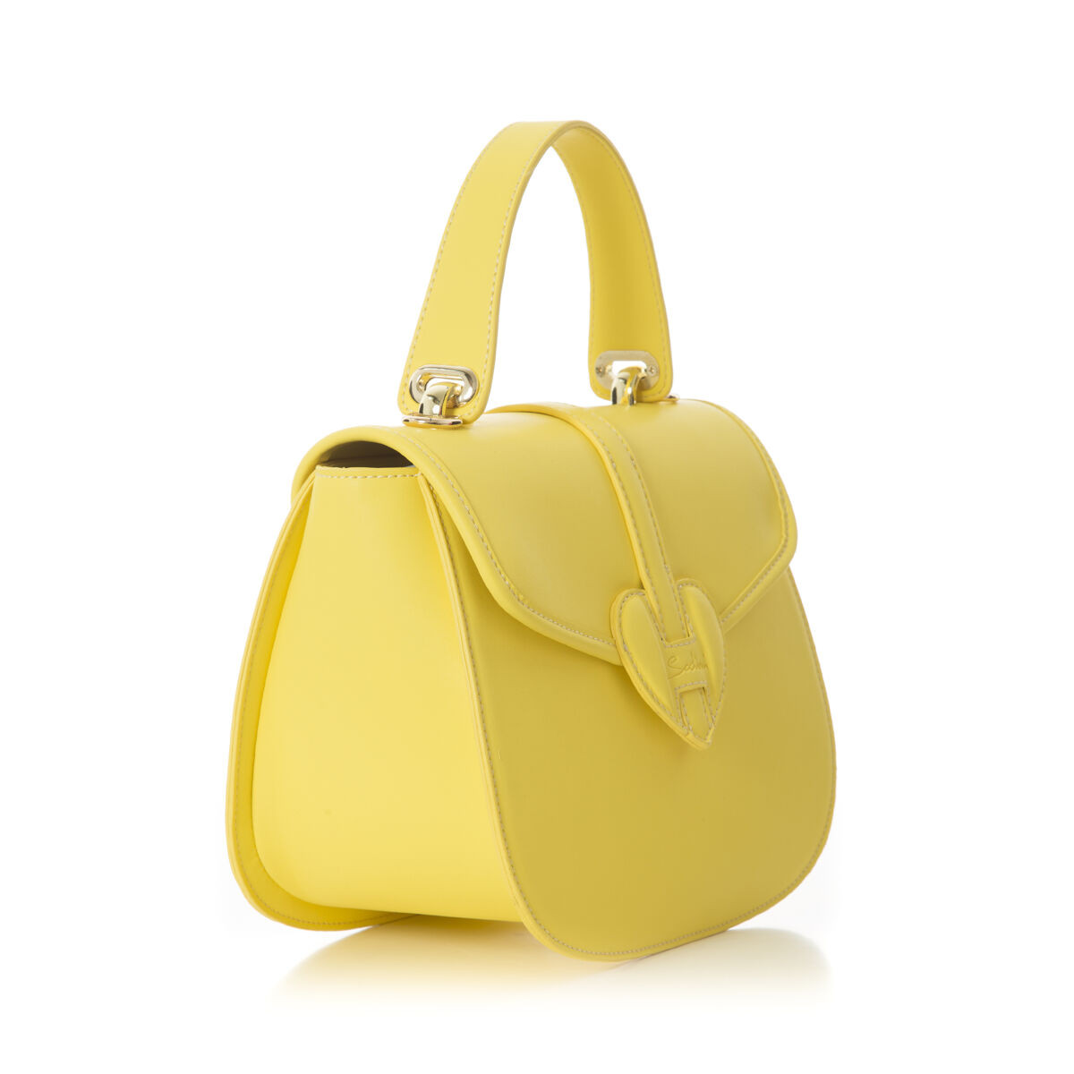 BORSA A MANO GIALLA ART.B18087M Sodini Clementi Profumi