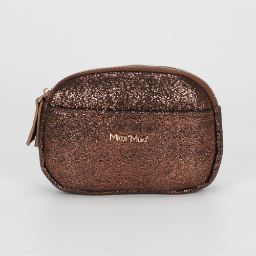 PORTAMONETE STONDATO BASIC BRONZO