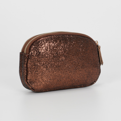 PORTAMONETE STONDATO BASIC BRONZO