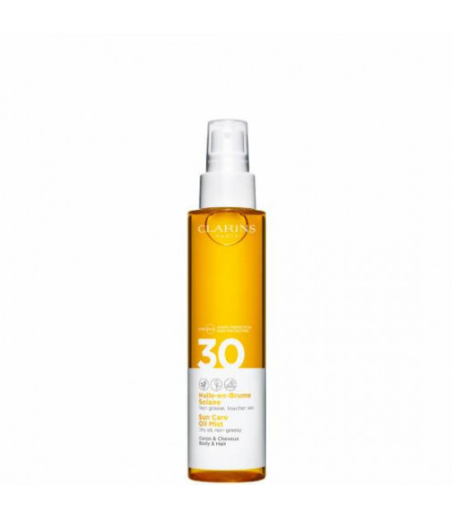 huile en brume olio solare corpo e capelli spf 30 150 ml