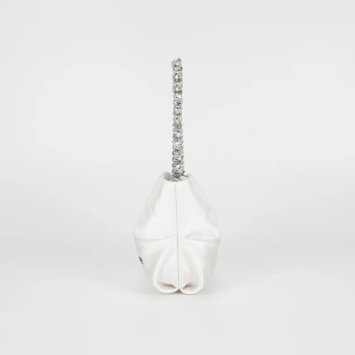 BORSA IN RASO BIANCA 