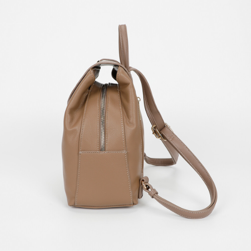 ZAINO CON LETTERE MIMI-MUA TAUPE