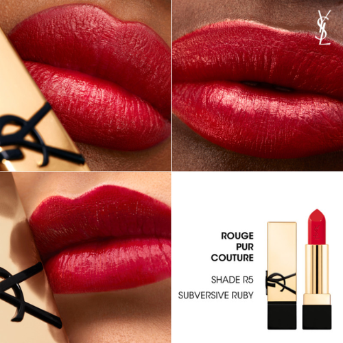 YSL ROUGE PUR COUTURE ROSSETTO SATINATO RED 05