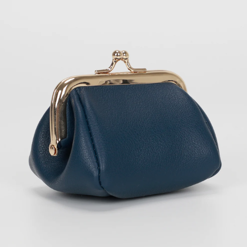 PORTAMONETE PICCOLO BASIC BLU