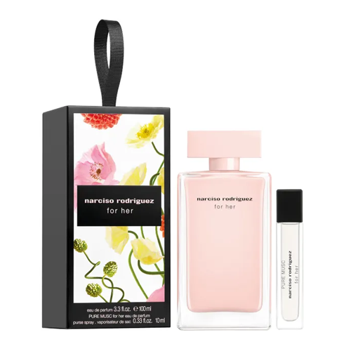 NARCISO RODRIGUEZ HER EDP 100ML+PURE MUSK 10ML