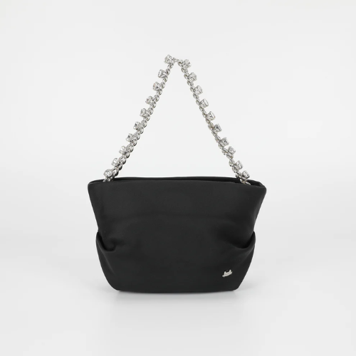 BORSA IN RASO NERA