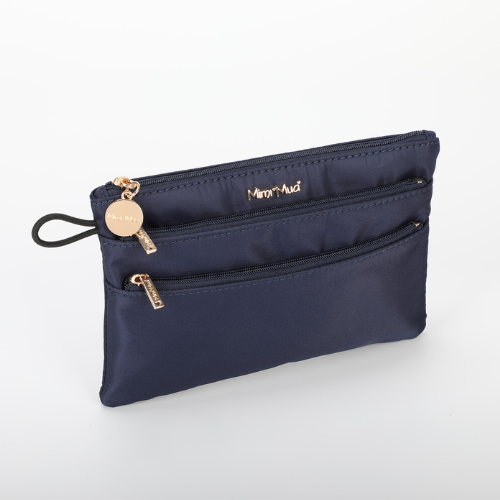 PORTAOGGETTI PICCOLO IN NYLON BLU