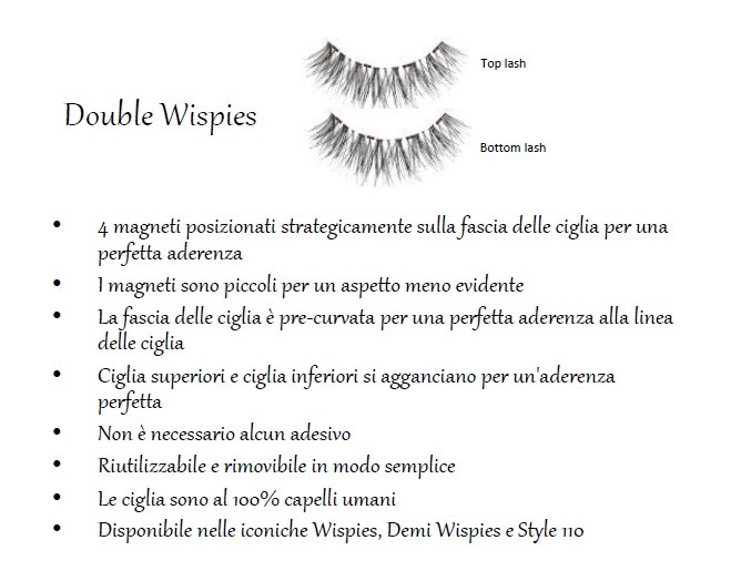 magnetic lashes double wispies