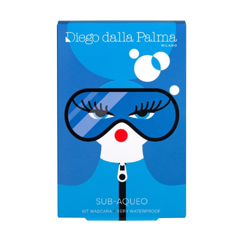 KIT MASCARA SUBAQUEO + STRUCCANTE BIFASICO WATERPROOF + MINI MATITA NERA 01 