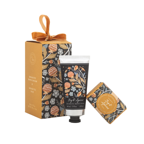 Fig & Spices Self Care Set (soap&hand cream)