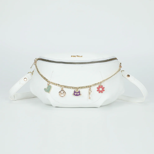 MARSUPIO CON CATENA BIANCO 
