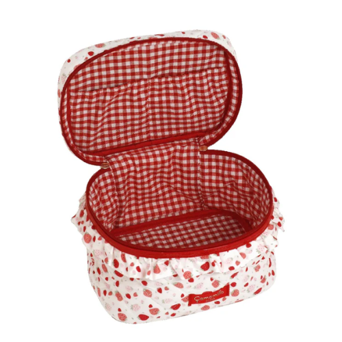 BEAUTY CASE M BERRY ROSSO