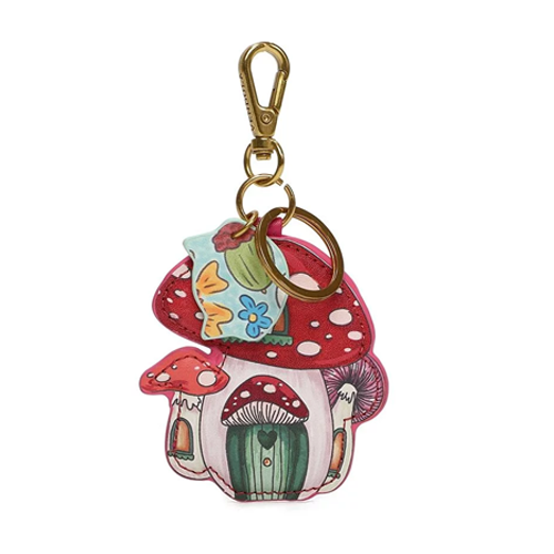 Portachiavi ''Toadstool House'' Fairy Village