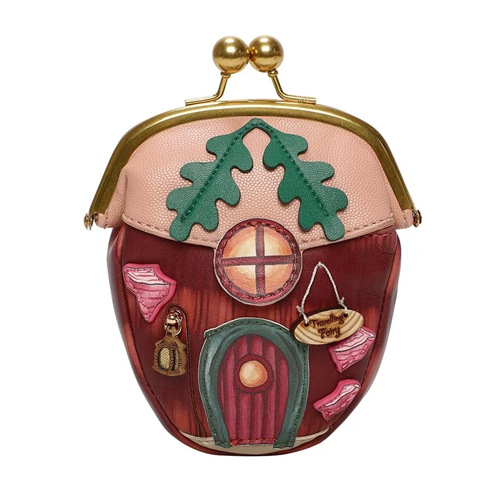 Portamonete Con Clip ''Acorn'' Fairy Village