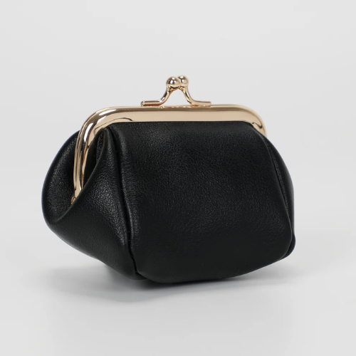 PORTAMONETE PICCOLO BASIC NERO