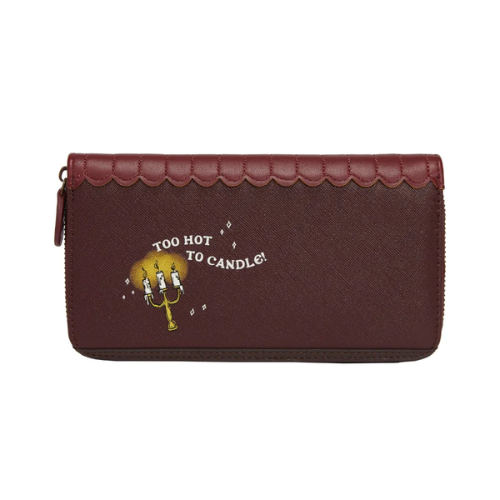 Mystic Wicks Candle and Wandmakers Large Ziparound Wallet 