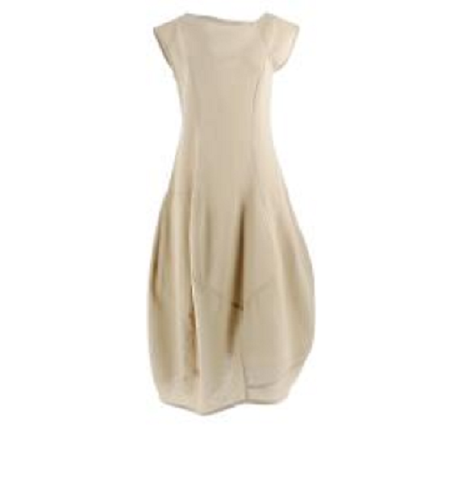 VESTITO KEIRA BEIGE L/XL