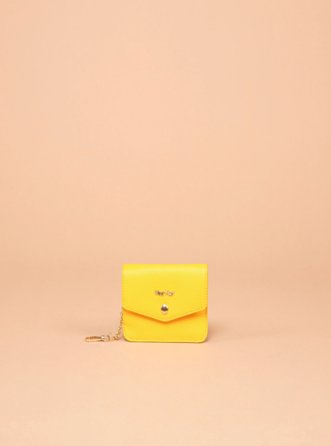 MINI BORSA A BUSTA GIALLO 