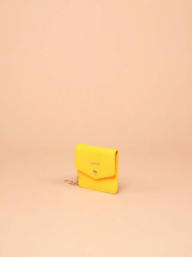 MINI BORSA A BUSTA GIALLO 