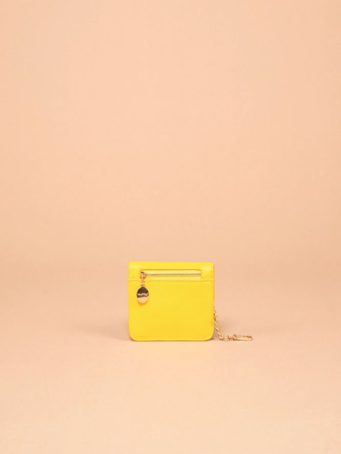 MINI BORSA A BUSTA GIALLO 