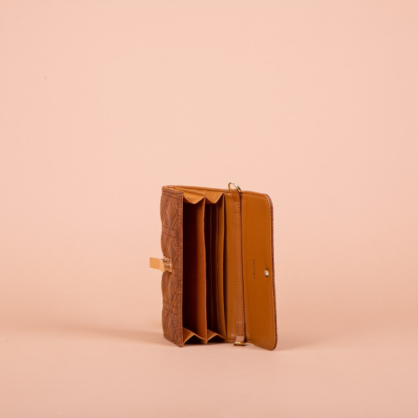 BORSA/PORTAFOGLIO GRANDE LUREX CUOIO ART.M9-Z200326