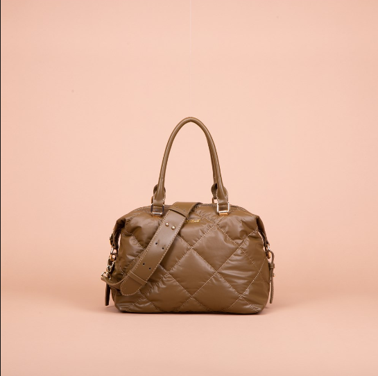 BORSA BAULETTO TRAPUNTATA VERDE OLIVA ART.M8-Y200285