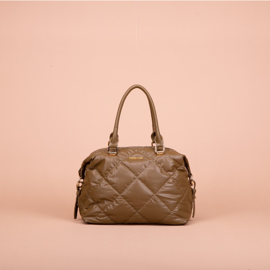 BORSA BAULETTO TRAPUNTATA VERDE OLIVA ART.M8-Y200285
