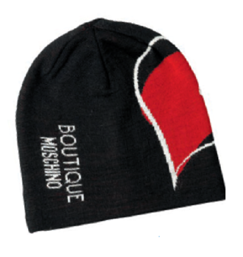 BERRETTO ROSSO E NERO ART.2834V016