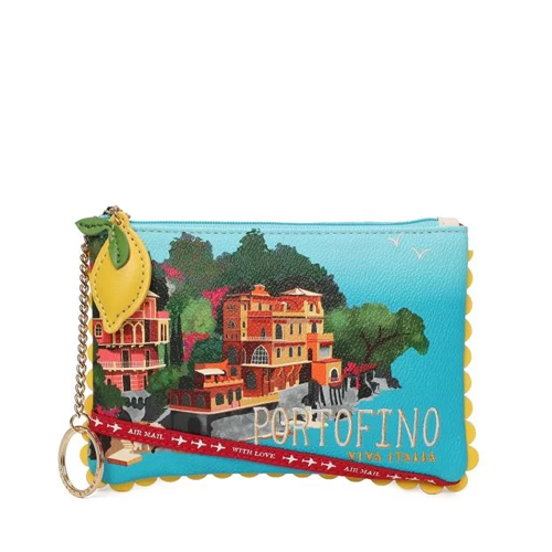 Portamonete Con Zip Viva Italia Postcard