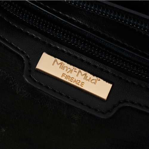 BORSA A TRACOLLA IN TWEED BLU