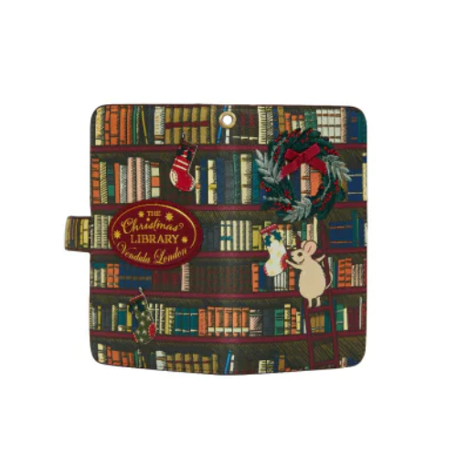 Vendula Christmas Library Universal Flip Phone Case 