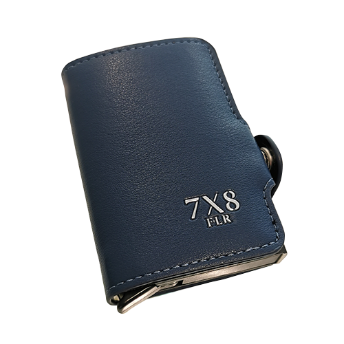PORTA CARTE BASIC BLU